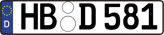 HB-D581