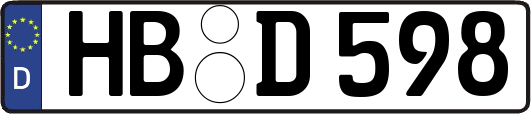 HB-D598