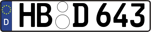 HB-D643