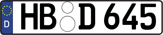 HB-D645