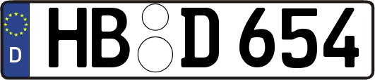 HB-D654
