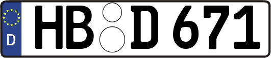 HB-D671