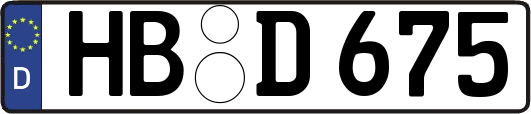 HB-D675