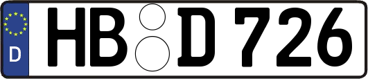 HB-D726