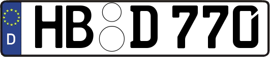 HB-D770