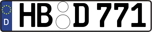 HB-D771