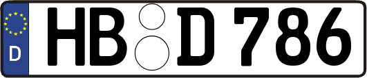 HB-D786