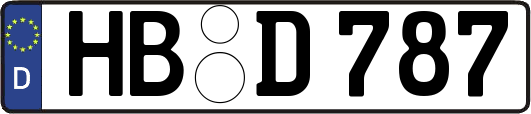 HB-D787