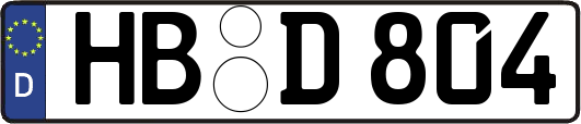 HB-D804