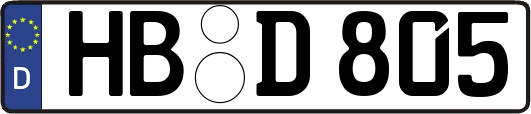 HB-D805