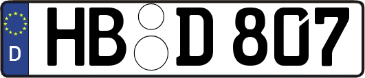HB-D807