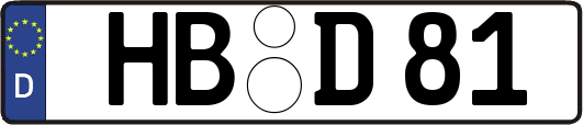 HB-D81