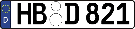 HB-D821