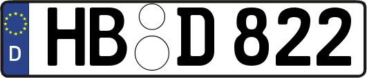 HB-D822