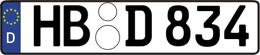 HB-D834