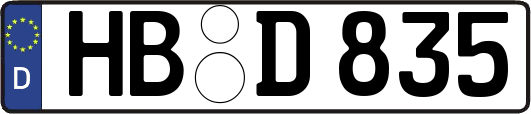 HB-D835