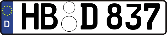 HB-D837