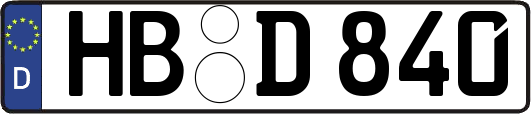 HB-D840