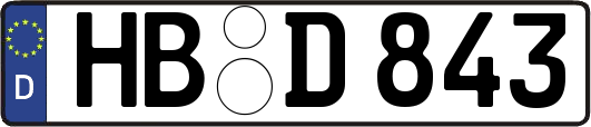 HB-D843
