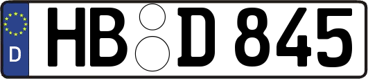 HB-D845