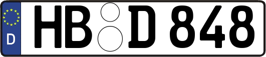 HB-D848