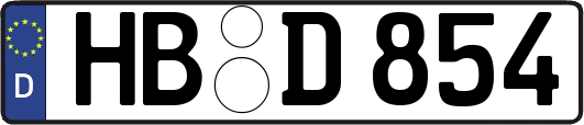 HB-D854