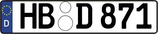 HB-D871