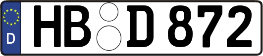 HB-D872