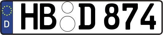 HB-D874