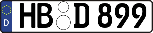 HB-D899