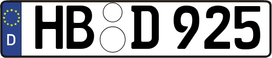 HB-D925
