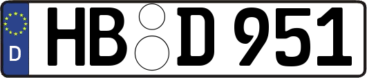 HB-D951