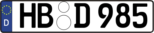 HB-D985