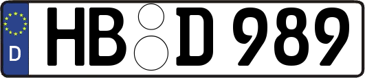 HB-D989