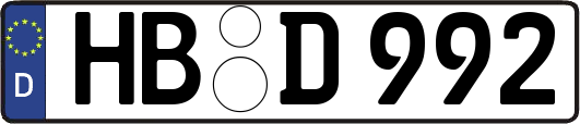 HB-D992