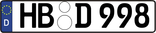 HB-D998