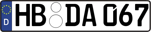 HB-DA067