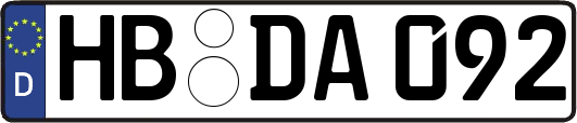 HB-DA092