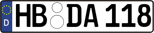 HB-DA118