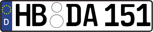 HB-DA151
