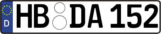 HB-DA152