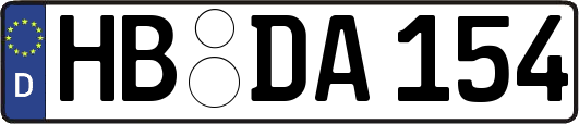 HB-DA154