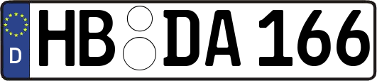 HB-DA166