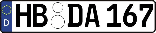 HB-DA167