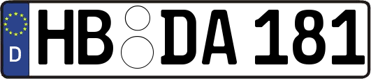 HB-DA181