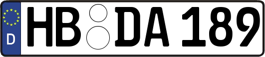 HB-DA189