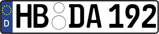 HB-DA192