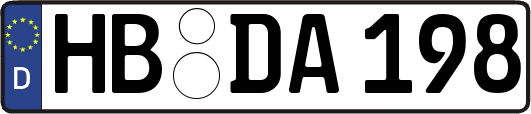 HB-DA198