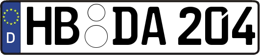 HB-DA204