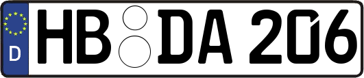 HB-DA206